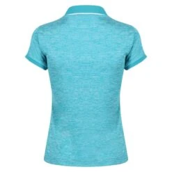 Regatta Remex II Wandel-T-shirt Met Korte Mouwen Voor Dames - Middenturquoise -Aanbiedingen Trend Doek Winkel remex ii wandel t shirt met korte mouwen voor dames middenturquoise 3