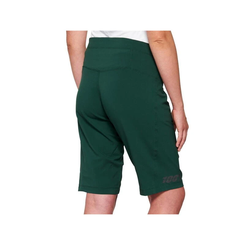 100% Ridecamp Dames Shorts - Bosgroen 4 100% Ridecamp Dames Shorts - Bosgroen - Afbeelding 2