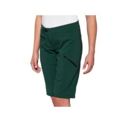 100% Ridecamp Dames Shorts - Bosgroen