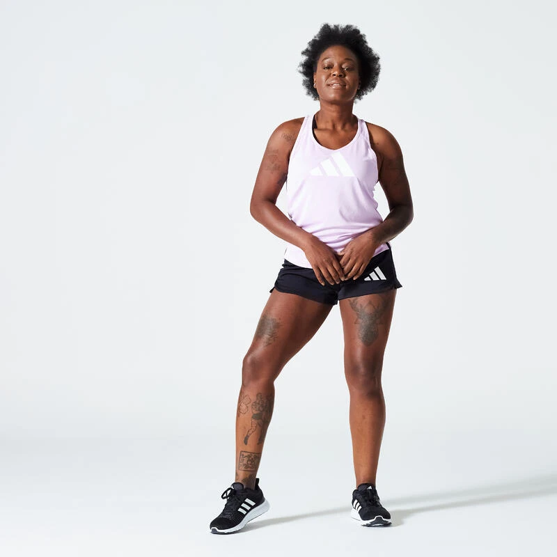 ADIDAS Short Voor Cardiofitness Dames Zwart 4 ADIDAS Short Voor Cardiofitness Dames Zwart - Afbeelding 2