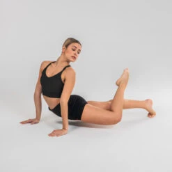 Short Voor Moderne Dans Dames Hoge Taille Zwart -Aanbiedingen Trend Doek Winkel short voor moderne dans dames hoge taille zwart 3