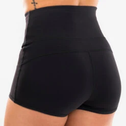 Short Voor Moderne Dans Dames Hoge Taille Zwart -Aanbiedingen Trend Doek Winkel short voor moderne dans dames hoge taille zwart 4