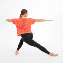 Soepel T-shirt Voor Moderne Dans Dames -Aanbiedingen Trend Doek Winkel soepel t shirt voor moderne dans dames oranje 3