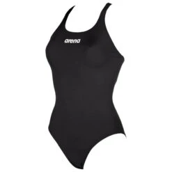 Arena Solid Swim Pro-badpak Voor Dames - Zwart / Wit