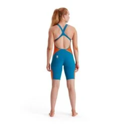 Speedo Fastskin LZR Pure Intent Openback Kneeskin - Pacific Inferno -Aanbiedingen Trend Doek Winkel speedo fastskin lzr pure intent openback kneeskin pacific inferno 2