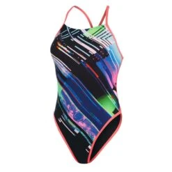 Speedo Glitchzone Placement Ribbonback Swimsuit - Black/ Multi 9 Speedo Glitchzone Placement Ribbonback Swimsuit - Black/ Multi -Aanbiedingen Trend Doek Winkel speedo glitchzone placement ribbonback swimsuit black multi 3
