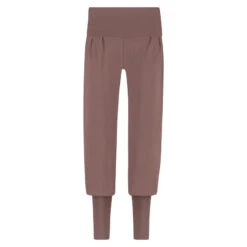 Sukha - Hippe Waist Aladdin Broek Van Biologisch Katoen - Bruin -Aanbiedingen Trend Doek Winkel sukha hippe waist aladdin broek van biologisch katoen bruin 1