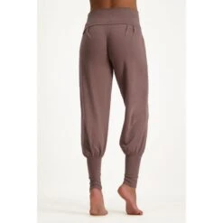 Sukha - Hippe Waist Aladdin Broek Van Biologisch Katoen - Bruin -Aanbiedingen Trend Doek Winkel sukha hippe waist aladdin broek van biologisch katoen bruin 2