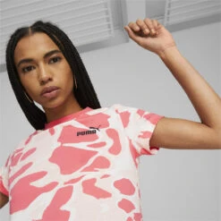 Summer Splash Bedrukt T-shirt Voor Dames PUMA -Aanbiedingen Trend Doek Winkel summer splash bedrukt t shirt voor dames puma 2