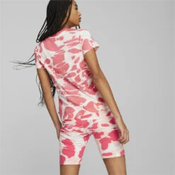 Summer Splash Bedrukt T-shirt Voor Dames PUMA -Aanbiedingen Trend Doek Winkel summer splash bedrukt t shirt voor dames puma 3