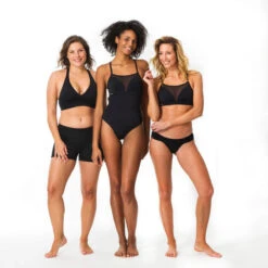 Surfbadpak Voor Dames ELISE Met Dubbele Platte Verstelling ZWART -Aanbiedingen Trend Doek Winkel surfbadpak voor dames elise met dubbele platte verstelling zwart 3