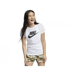 T-shirt Nike Sportswear Essential, Wit, Dames -Aanbiedingen Trend Doek Winkel t shirt nike sportswear essential wit dames 2