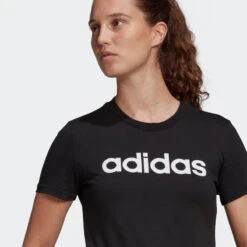 ADIDAS T-SHIRT VOOR FITNESS EN SOFT TRAINING DAMES ZWART -Aanbiedingen Trend Doek Winkel t shirt voor fitness en soft training dames zwart 3