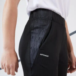 Artengo Thermo Tennisbroek Voor Dames TH 500 -Aanbiedingen Trend Doek Winkel thermo tennisbroek voor dames th 500 zwart 2