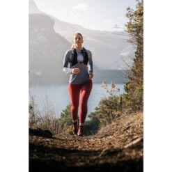 Tight Voor Trail Running Dames 7/8-lengte Frambozenrood -Aanbiedingen Trend Doek Winkel tight voor trail running dames 78 lengte frambozenrood 10