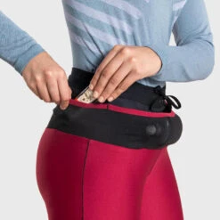 Tight Voor Trail Running Dames 7/8-lengte Frambozenrood -Aanbiedingen Trend Doek Winkel tight voor trail running dames 78 lengte frambozenrood 5