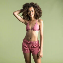 TRIANGELBIKINITOP VOOR DAMES MAE MET SCHUIFCUPS GERIBD 26 TRIANGELBIKINITOP VOOR DAMES MAE MET SCHUIFCUPS GERIBD -Aanbiedingen Trend Doek Winkel triangelbikinitop voor dames mae met schuifcups geribd roze 4