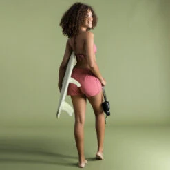 TRIANGELBIKINITOP VOOR DAMES MAE MET SCHUIFCUPS GERIBD 27 TRIANGELBIKINITOP VOOR DAMES MAE MET SCHUIFCUPS GERIBD -Aanbiedingen Trend Doek Winkel triangelbikinitop voor dames mae met schuifcups geribd roze 5