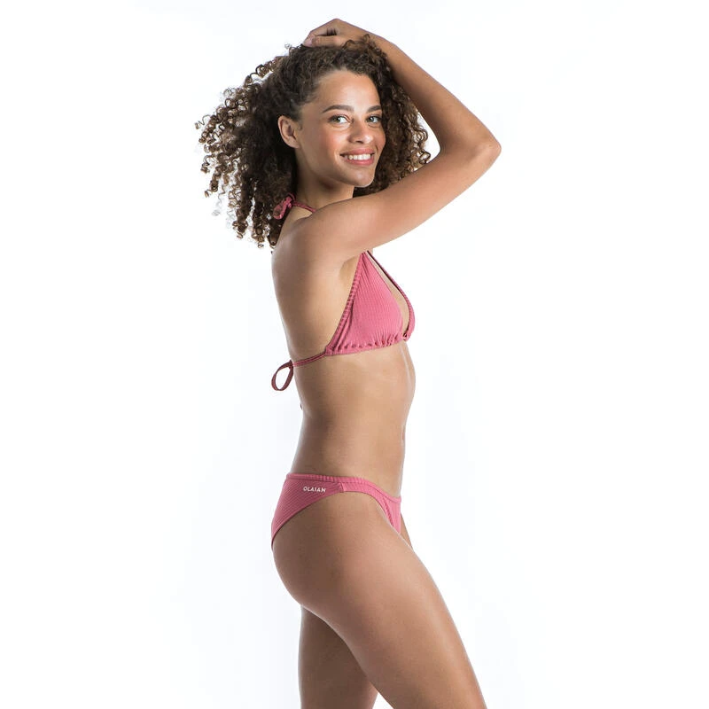 TRIANGELBIKINITOP VOOR DAMES MAE MET SCHUIFCUPS GERIBD 10 TRIANGELBIKINITOP VOOR DAMES MAE MET SCHUIFCUPS GERIBD - Afbeelding 8