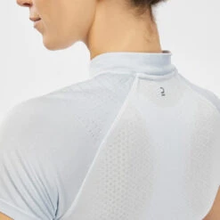 Quechua Naadloos Dames T-shirt Met Korte Mouwen Voor Fast Hiking FH900 -Aanbiedingen Trend Doek Winkel wandelshirt met korte mouwen voor dames mh900 6